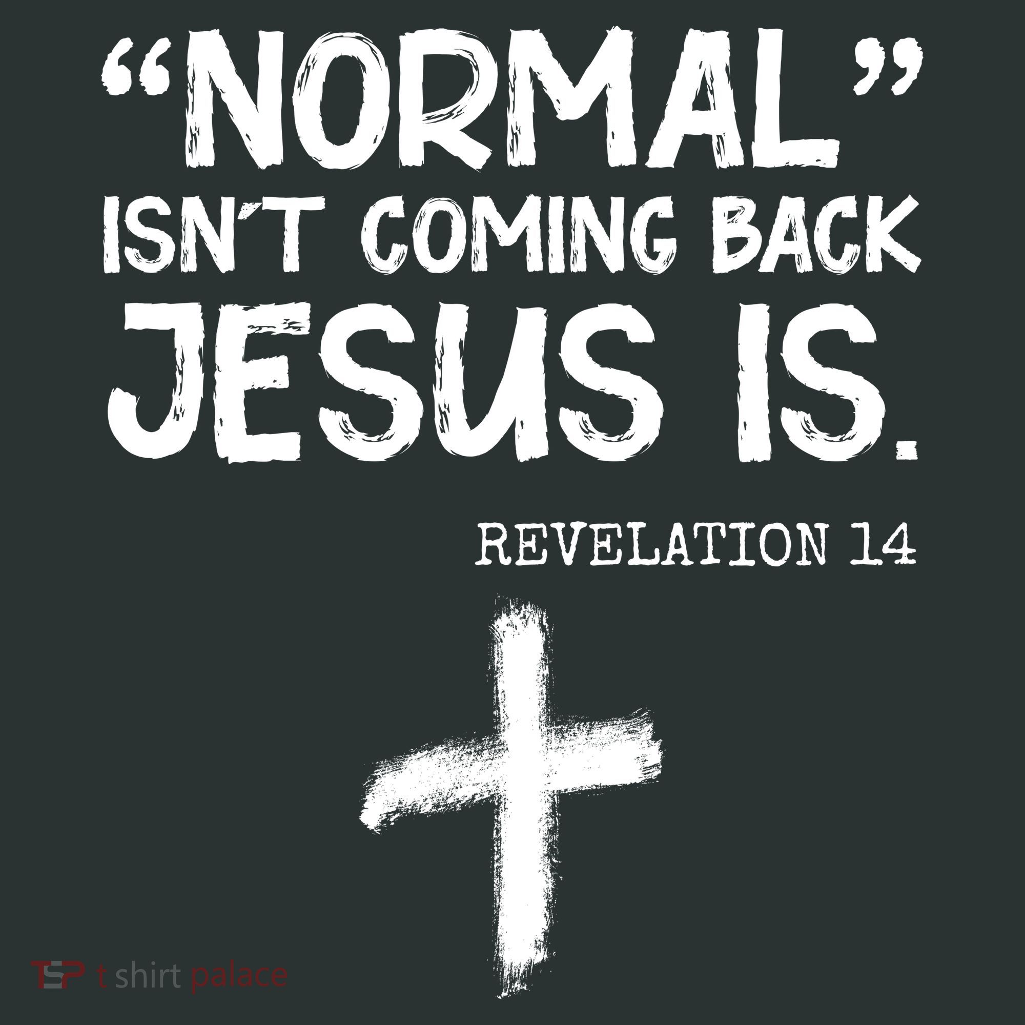 Normal Isn't Coming Back Jesus Is Revelation 14 T-Shirt
