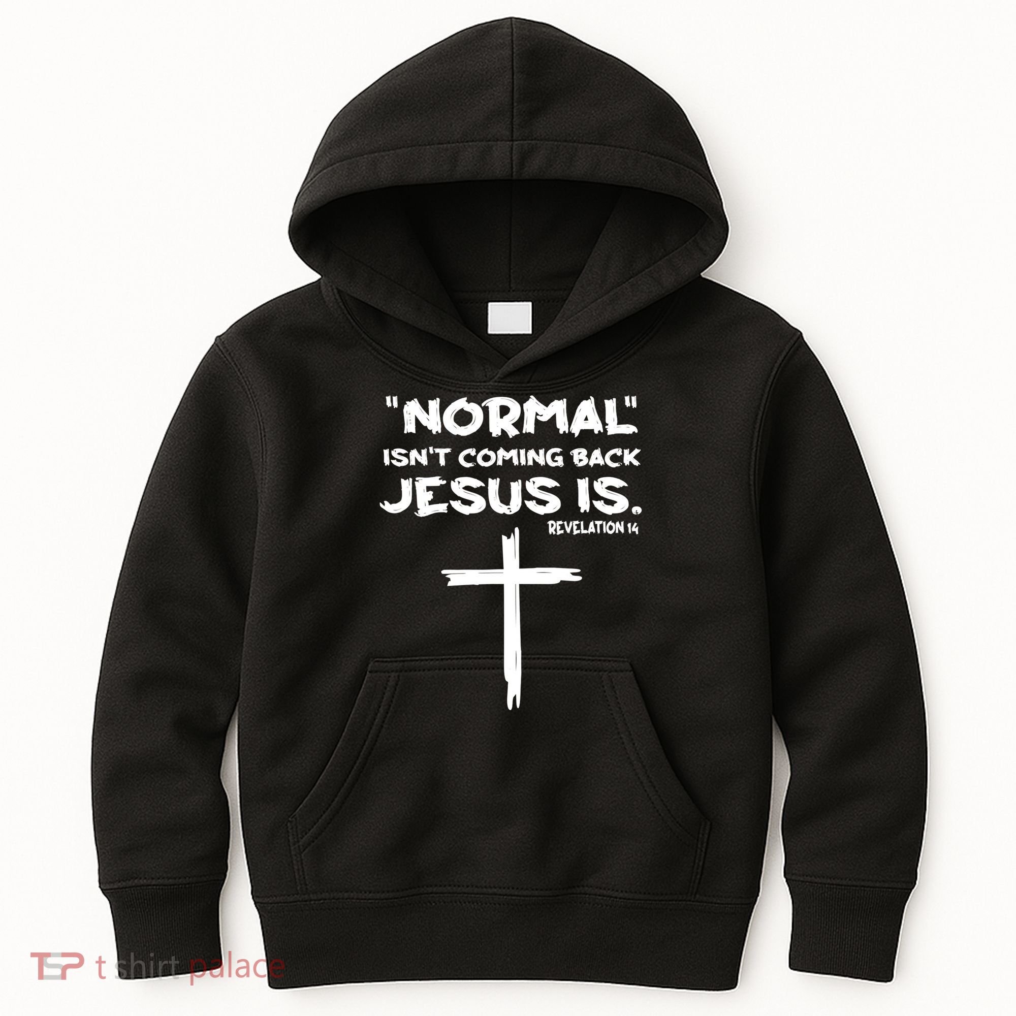 Normal Isnt Coming Back Jesus Is Kids Hoodie