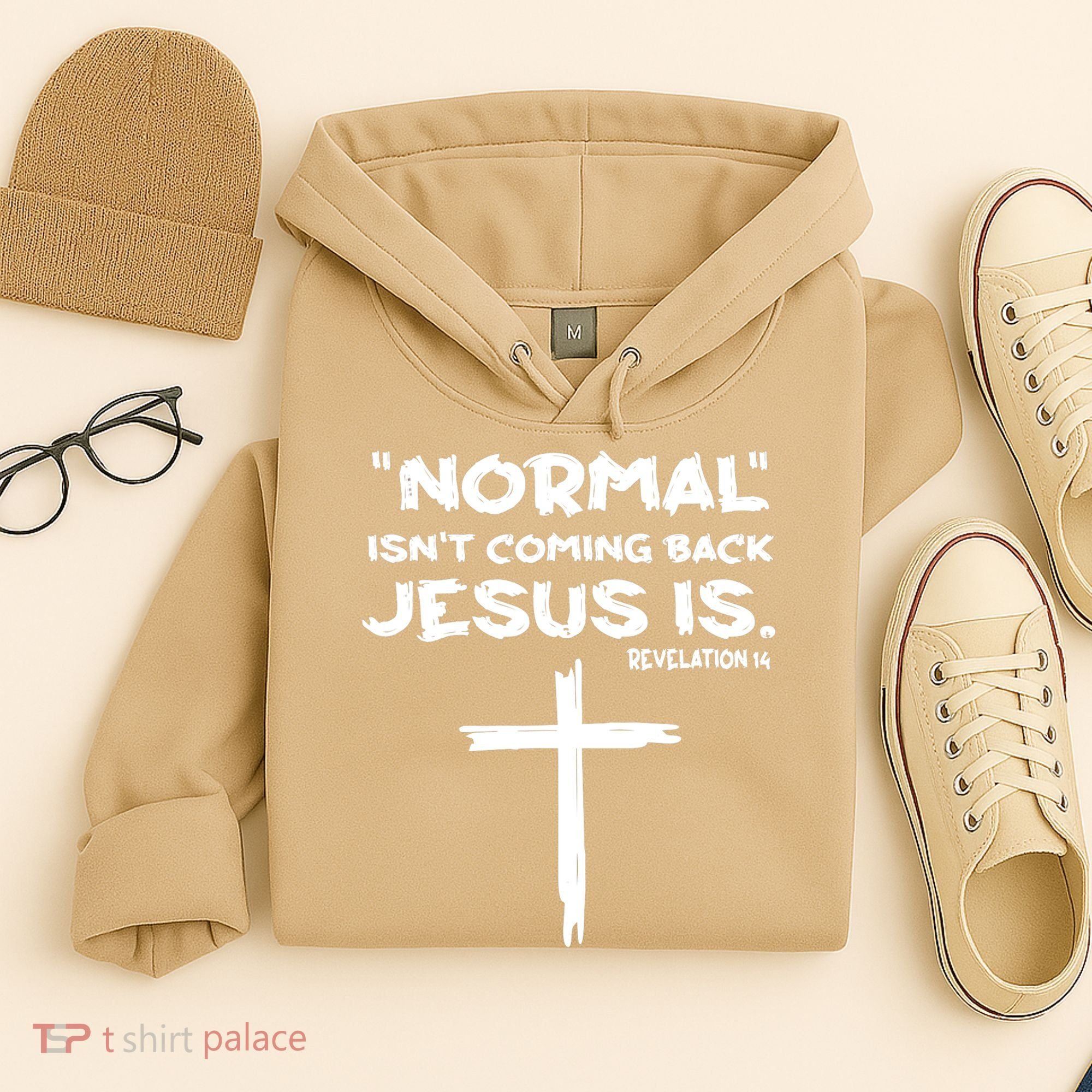 Normal Isnt Coming Back Jesus Is Hoodie