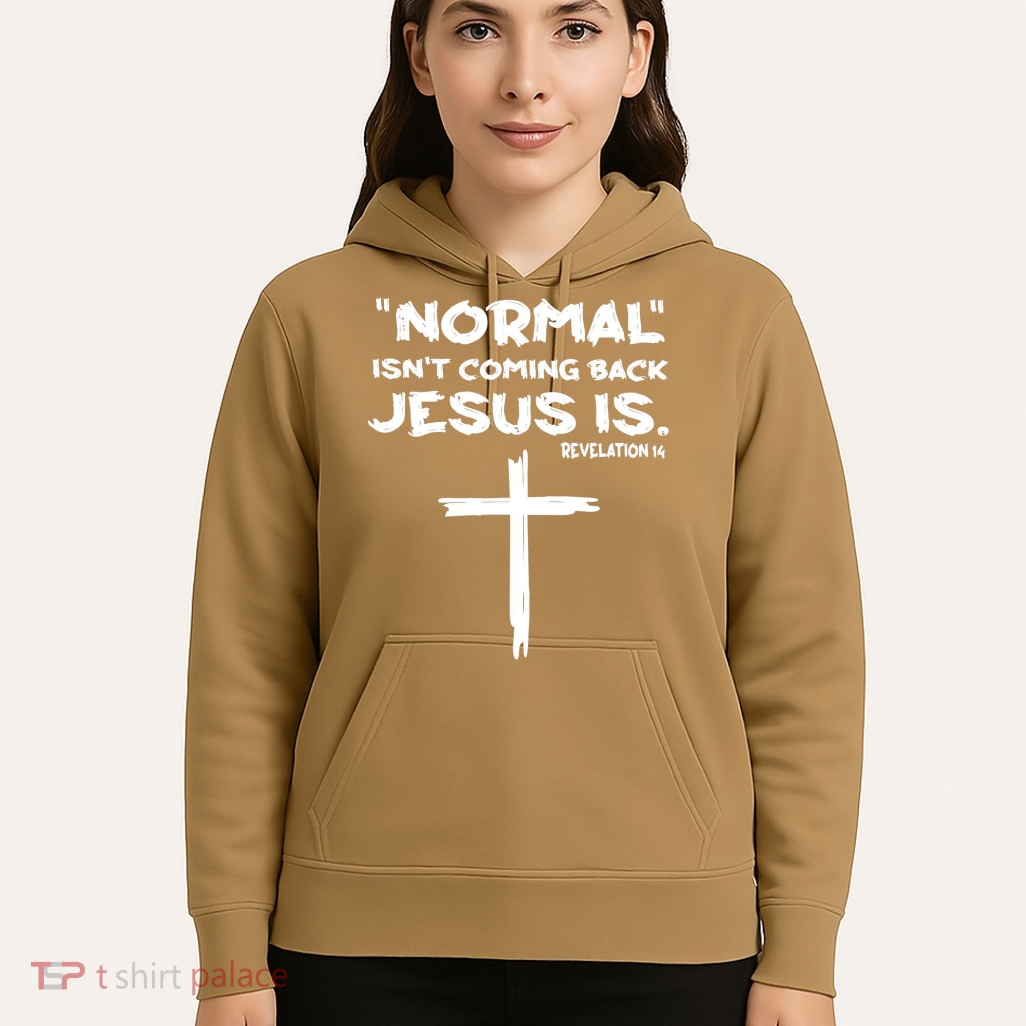 Normal Isnt Coming Back Jesus Is Hoodie