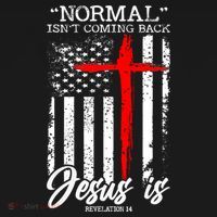 Normal Isn't Coming Back But Jesus Is Revelation 14  Backpack thumb 2