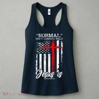 Normal Isn't Coming Back But Jesus Is Revelation 14  Women's Tank Top thumb 3