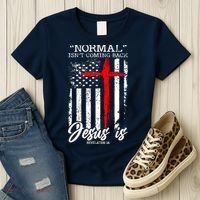 Normal Isn't Coming Back But Jesus Is Revelation 14  Women's T-Shirt thumb 3