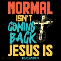Normal Isnt Coming Back Jesus Funny Women's T-Shirt thumb 6
