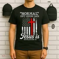 Normal Isn't Coming Back But Jesus Is Revelation Women T-Shirt thumb 6