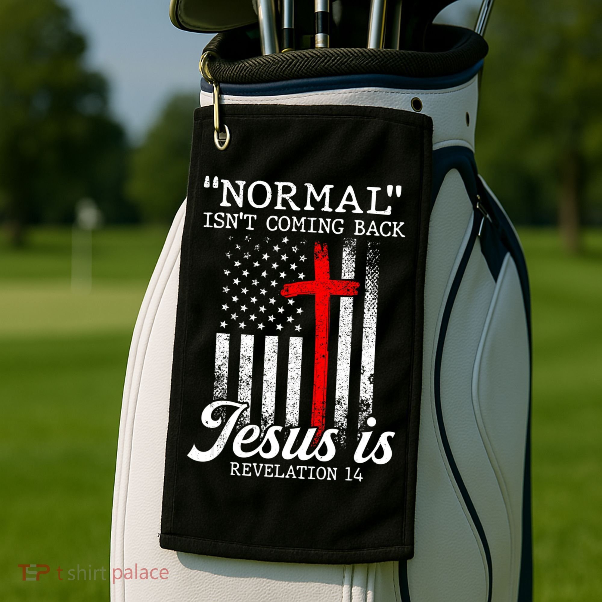 Normal Isn't Coming Back But Jesus Is Revelation Women Golf Towel