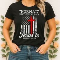 Normal Isn't Coming Back But Jesus Is Revelation Women Women's T-Shirt thumb 2