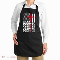 Norman Isnt Coming Back Jesus Is Revelation 14 Christ Christianity Apron thumb 2