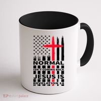 Norman Isnt Coming Back Jesus Is Revelation 14 Christ Christianity Coffee Mug thumb 1