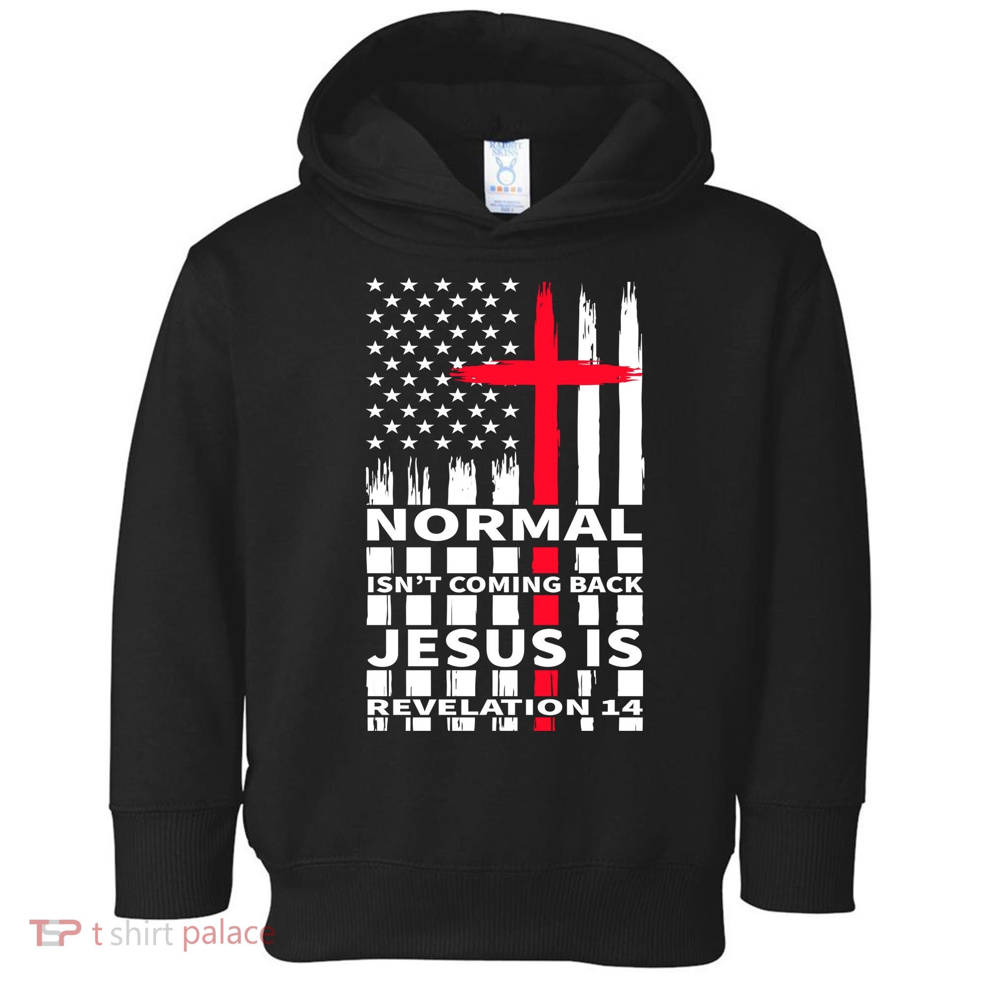 Norman Isnt Coming Back Jesus Is Revelation 14 Christ Christianity Toddler Hoodie