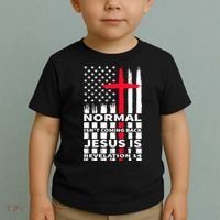 Norman Isnt Coming Back Jesus Is Revelation 14 Christ Christianity Toddler T-Shirt thumb 2