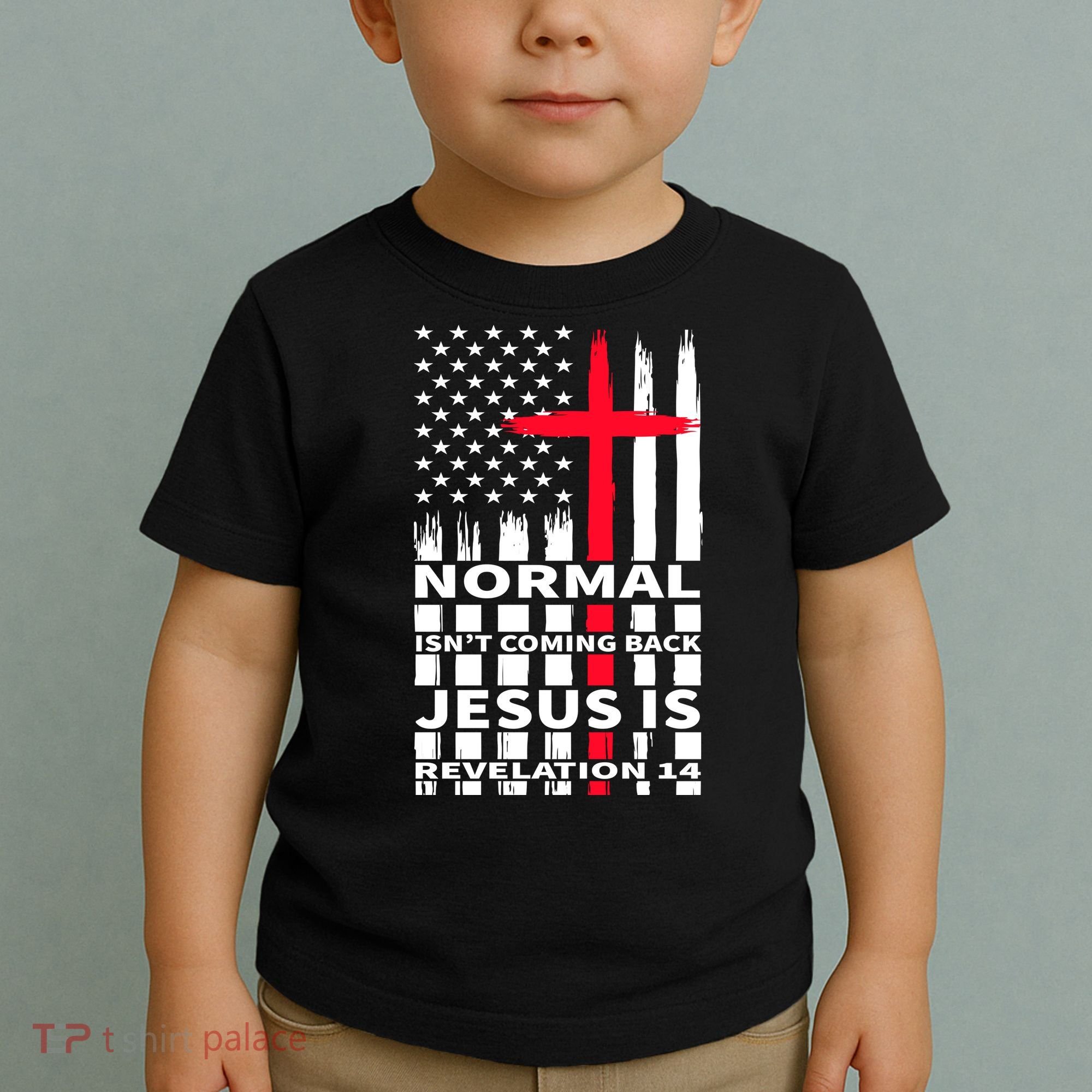 Norman Isnt Coming Back Jesus Is Revelation 14 Christ Christianity Toddler T-Shirt