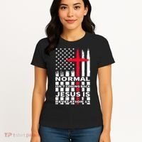 Norman Isnt Coming Back Jesus Is Revelation 14 Christ Christianity Women's T-Shirt thumb 4