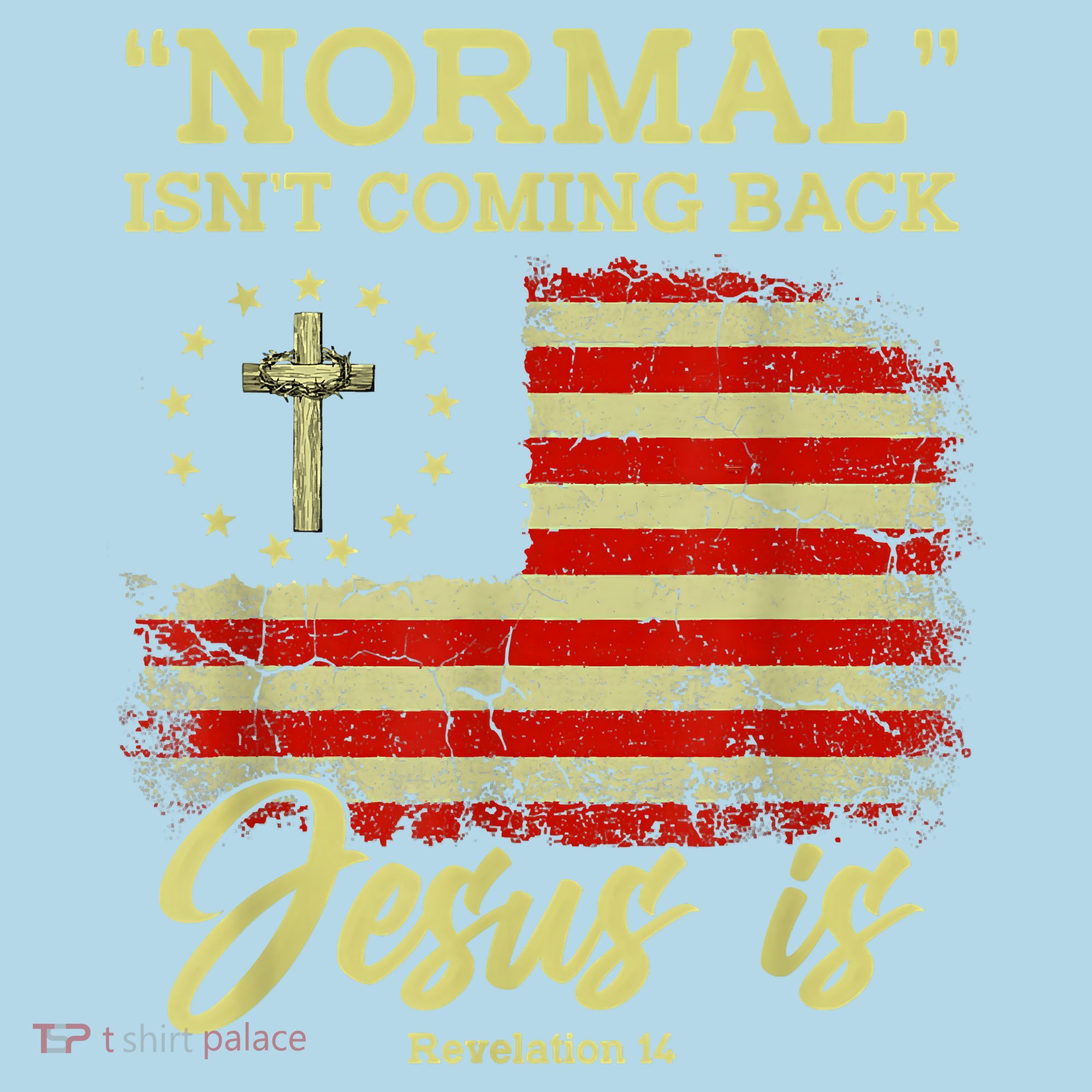 Normal Isn't Coming Back Jesus Is Revelation 14 Christian Visor