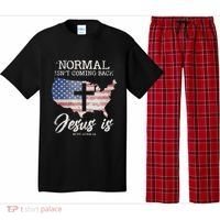 Normal Isn't Coming Back But Jesus Is Revelation 14 Pajama Set thumb 0