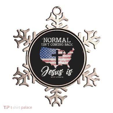 Normal Isn't Coming Back But Jesus Is Revelation 14 Ornament