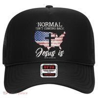 Normal Isn't Coming Back But Jesus Is Revelation 14 Hat thumb 0