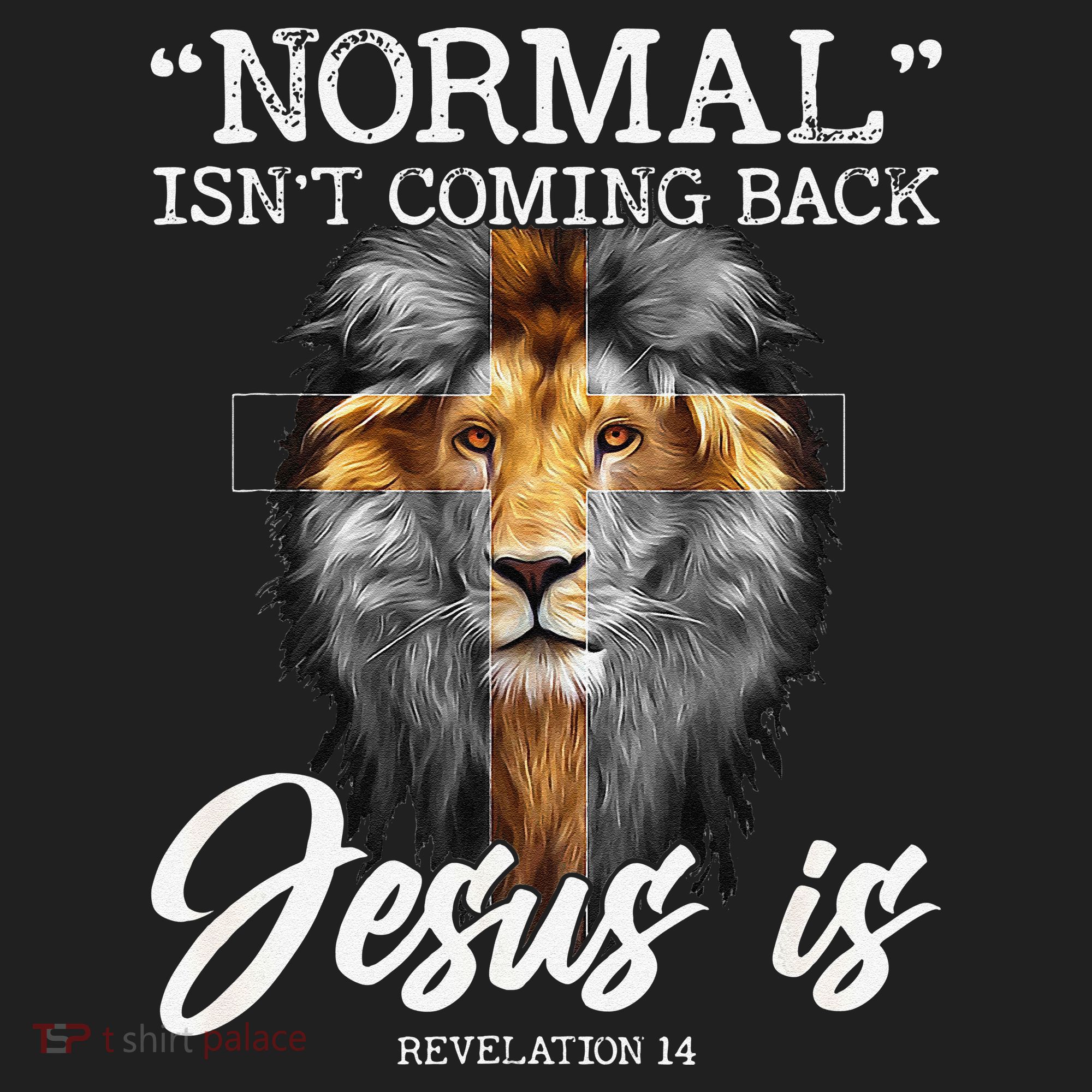 Normal Isnt Coming Back But Jesus Is Cross Christian Women's Sweatshirt