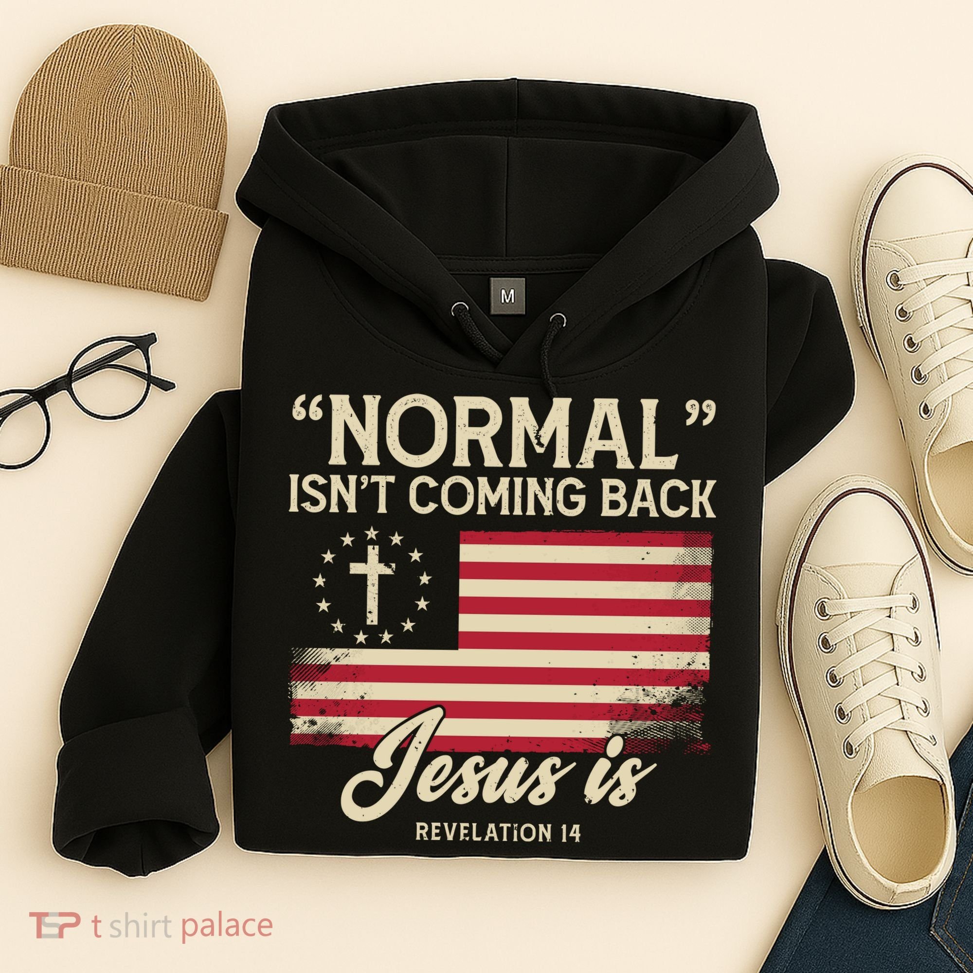 Normal Isnt Coming Back Jesus Is Christian Hoodie