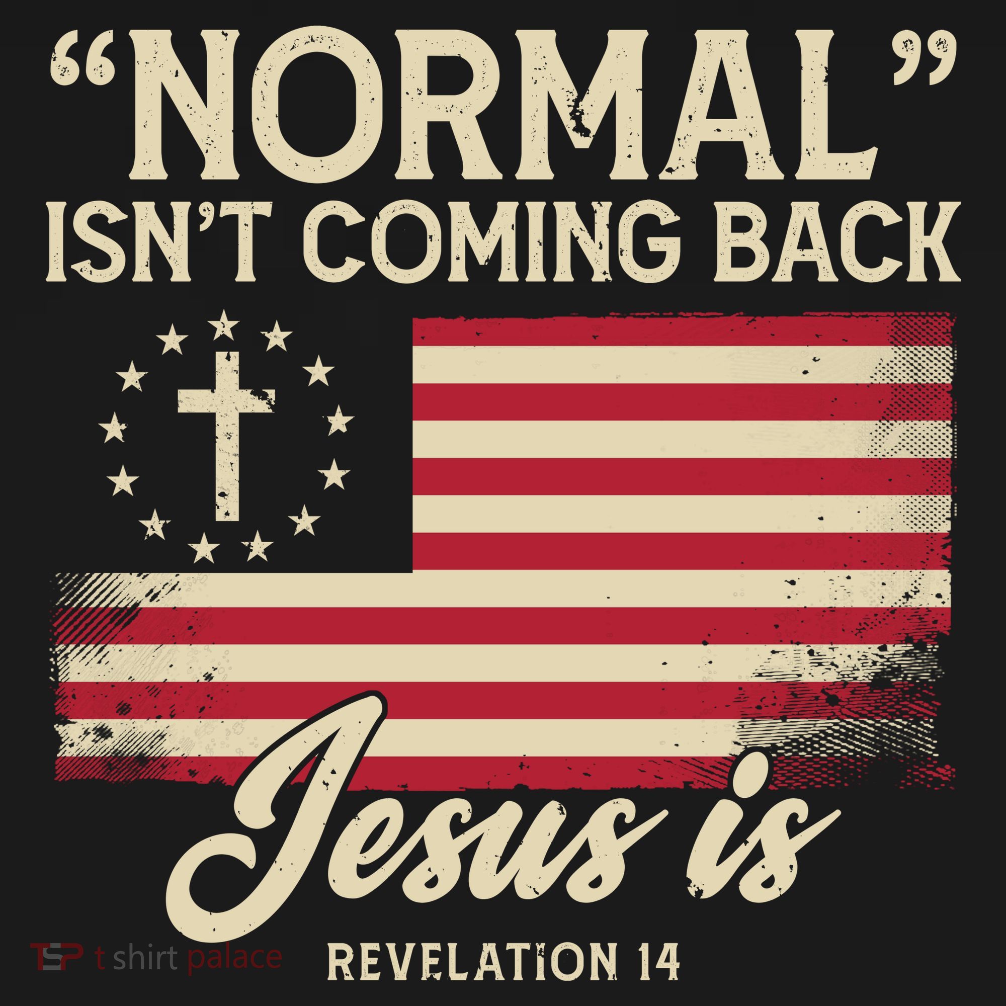 Normal Isnt Coming Back Jesus Is Christian Tank Top