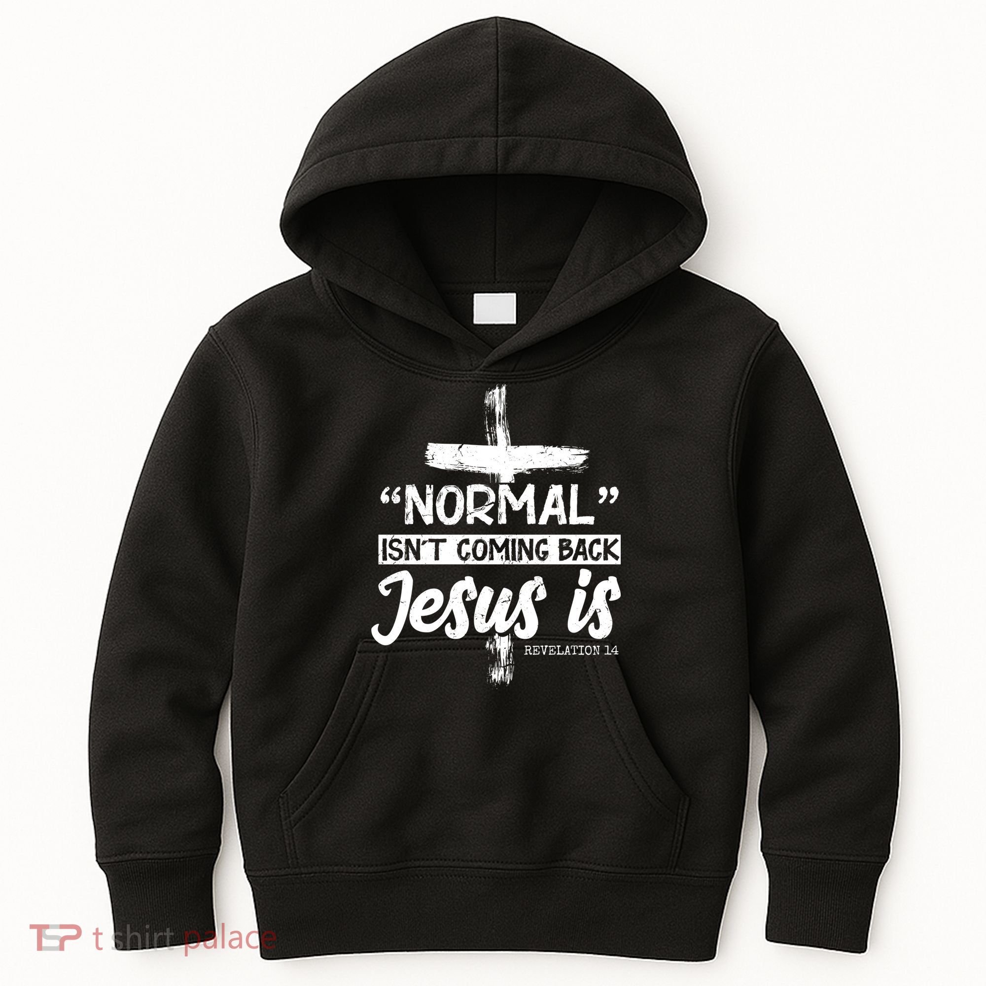 Normal Isn't Coming Back Jesus Is Kids Hoodie