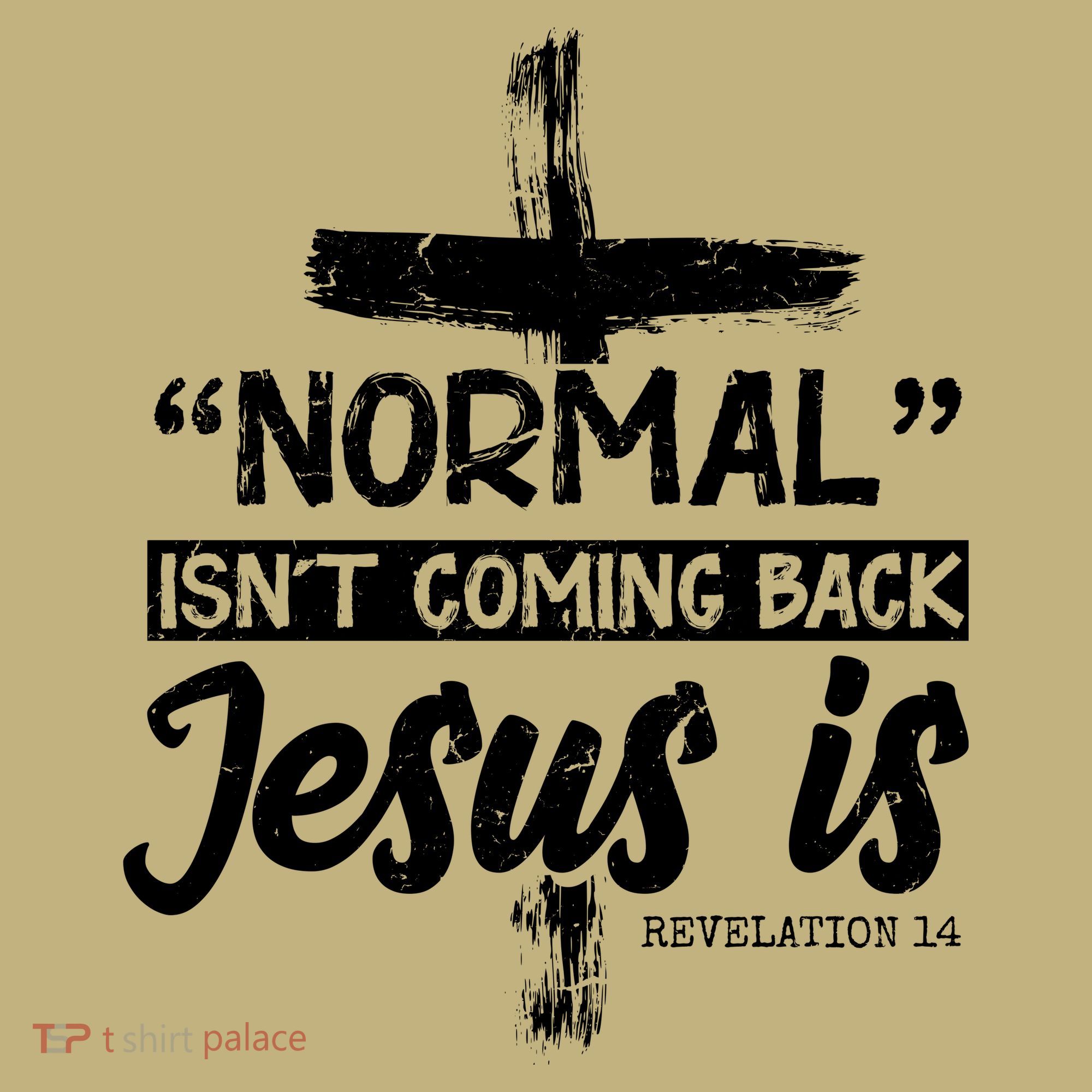 Normal Isn't Coming Back Jesus Is Mousepad