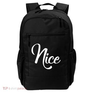 Nice Christmas Couples Naughty and Nice Backpack