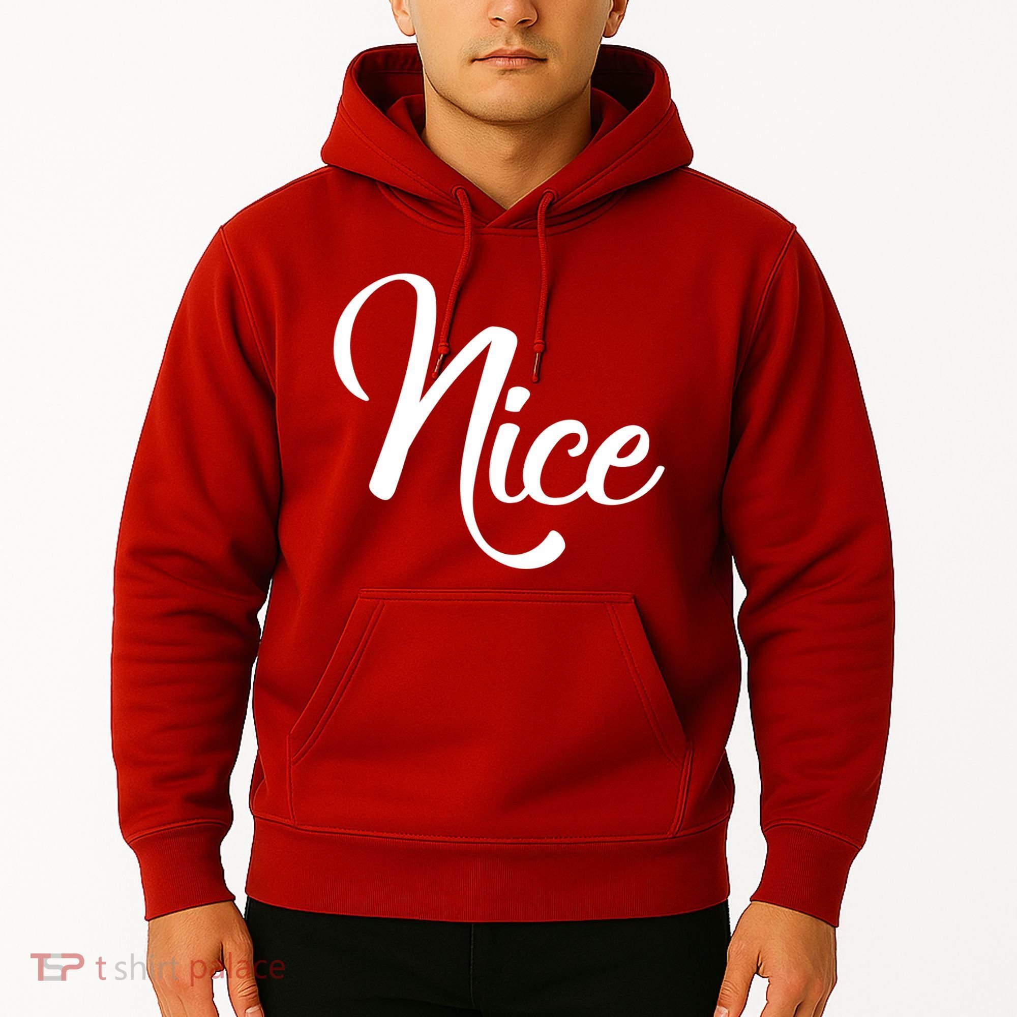 Nice Christmas Couples Naughty and Nice Hoodie