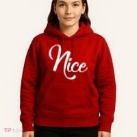 Nice Christmas Couples Naughty and Nice Hoodie thumb 5