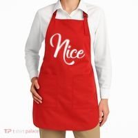 Nice Christmas Couples Naughty and Nice Apron thumb 2
