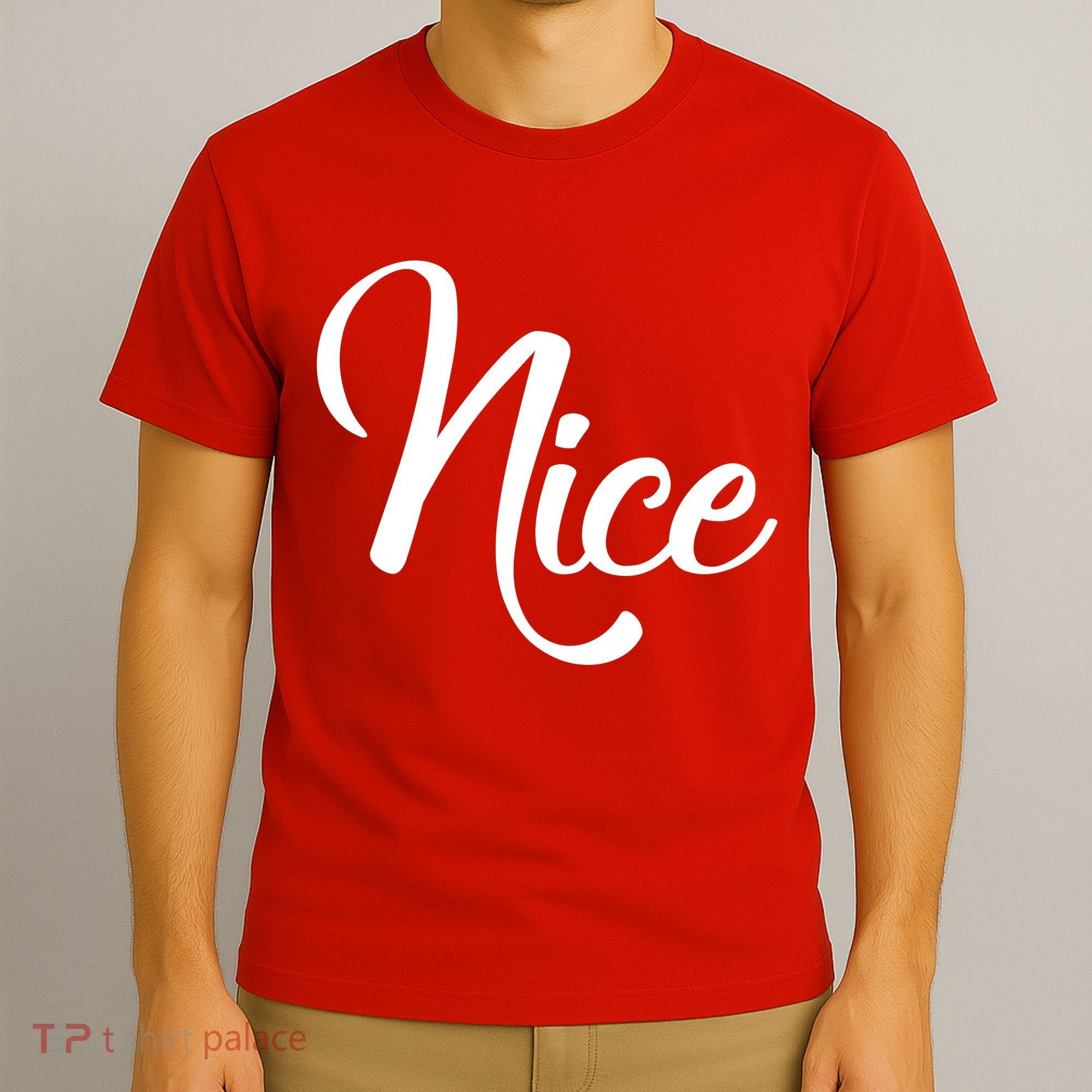 Nice Christmas Couples Naughty and Nice T-Shirt