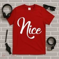 Nice Christmas Couples Naughty and Nice T-Shirt thumb 5