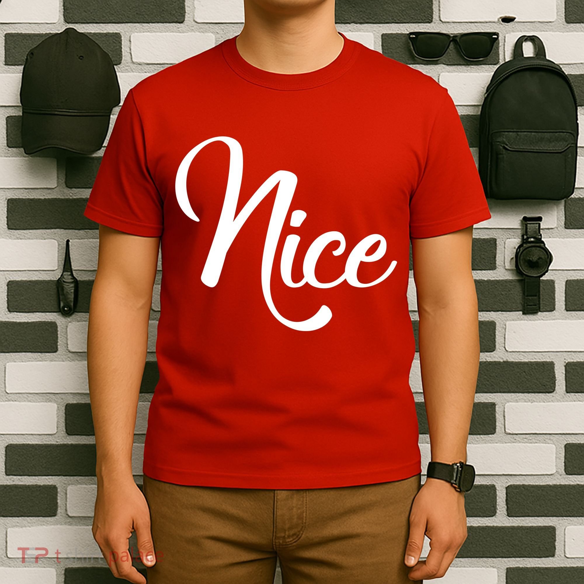 Nice Christmas Couples Naughty and Nice T-Shirt