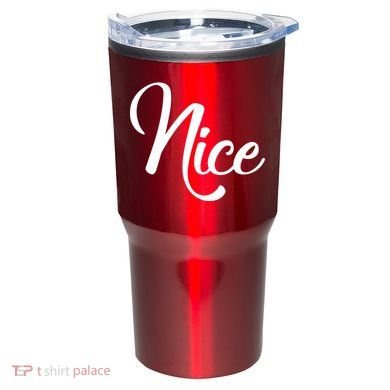 Nice Christmas Couples Naughty and Nice Tumbler