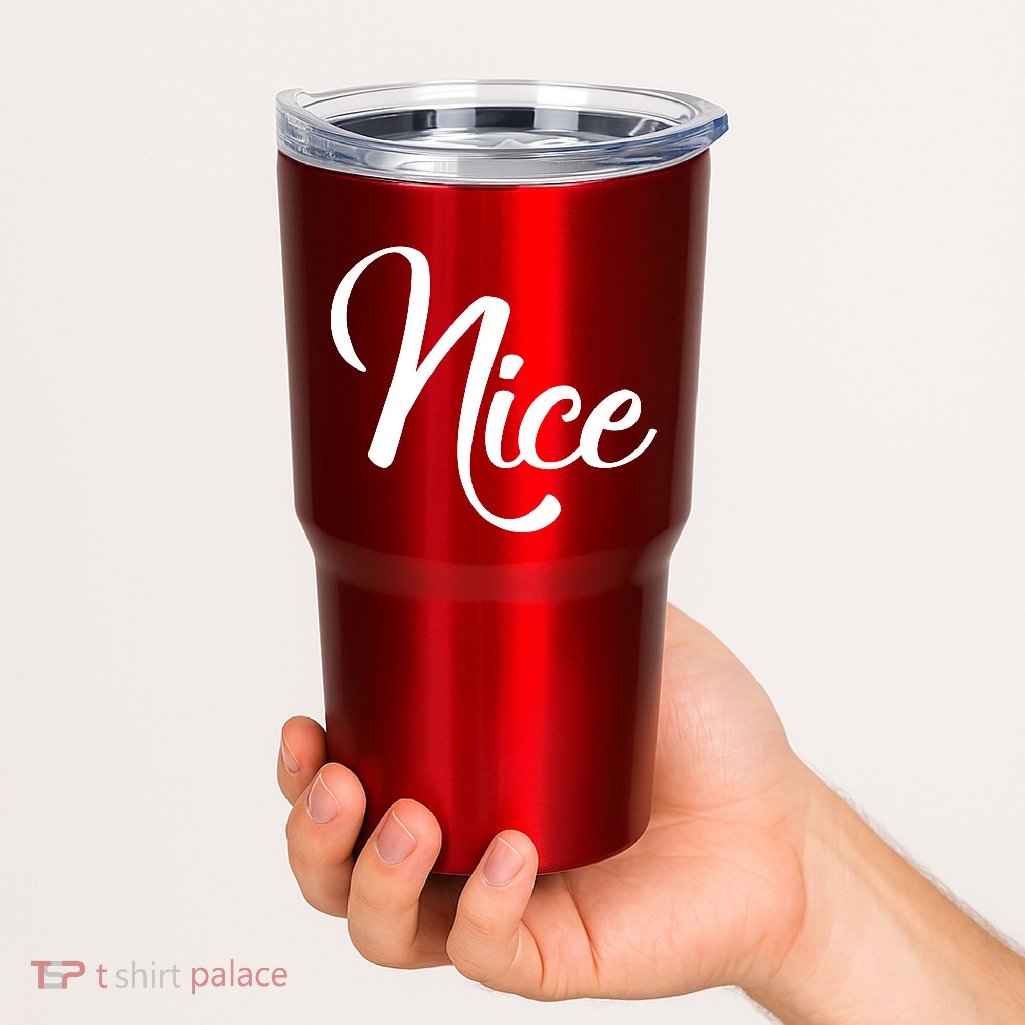 Nice Christmas Couples Naughty and Nice Tumbler