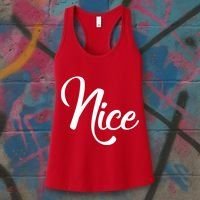 Nice Christmas Couples Naughty and Nice Women's Tank Top thumb 3