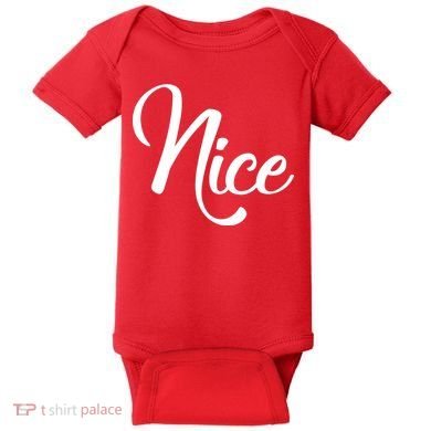 Nice Christmas Couples Naughty and Nice Baby Bodysuit