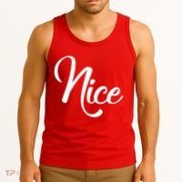 Nice Christmas Couples Naughty and Nice Tank Top thumb 3