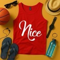 Nice Christmas Couples Naughty and Nice Tank Top thumb 4