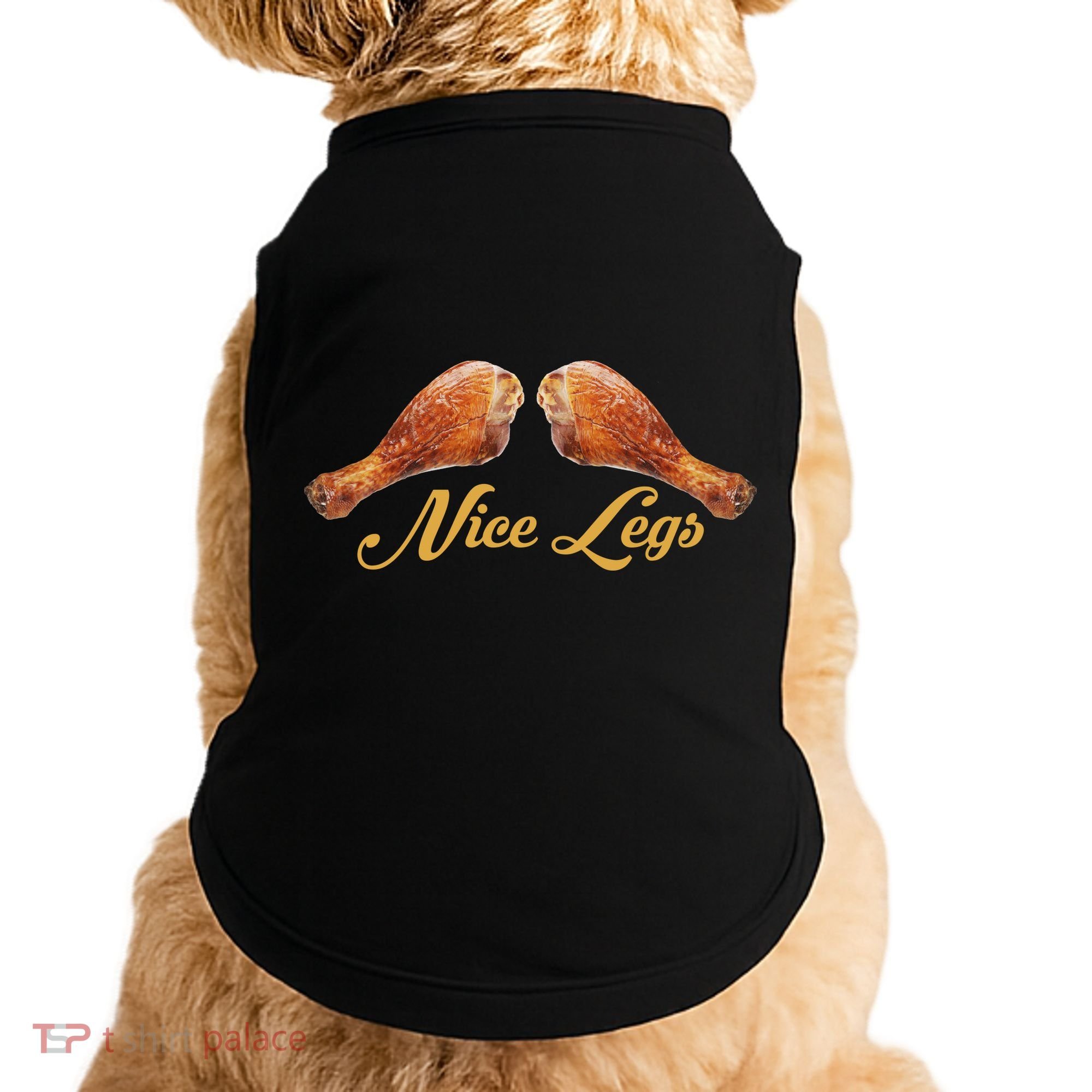 Nice Legs Funny Thanksgiving Turkey Doggie Tank