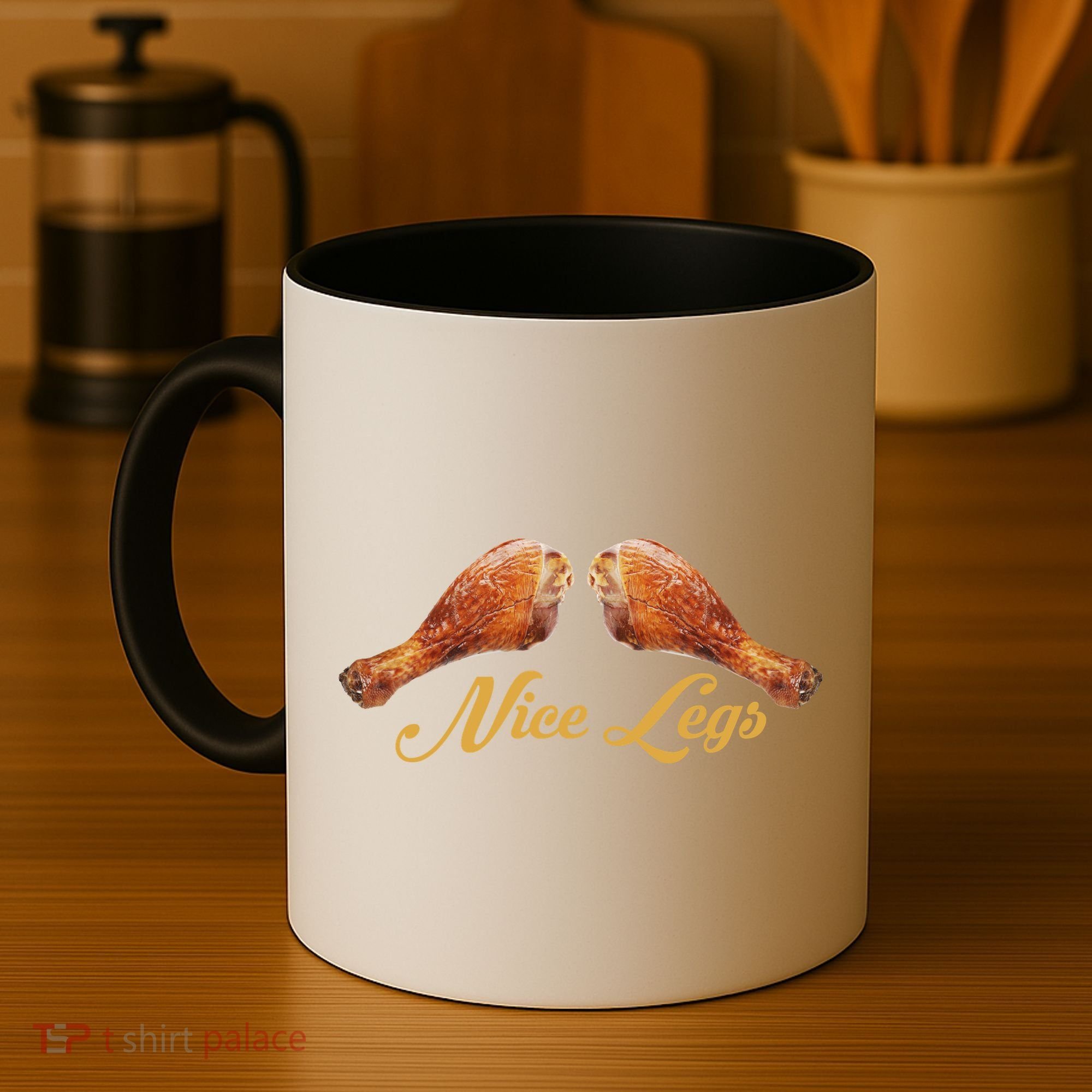 Nice Legs Funny Thanksgiving Turkey Coffee Mug