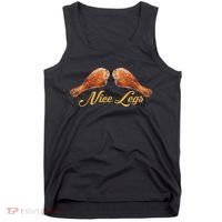 Nice Legs Funny Thanksgiving Turkey Tank Top thumb 0