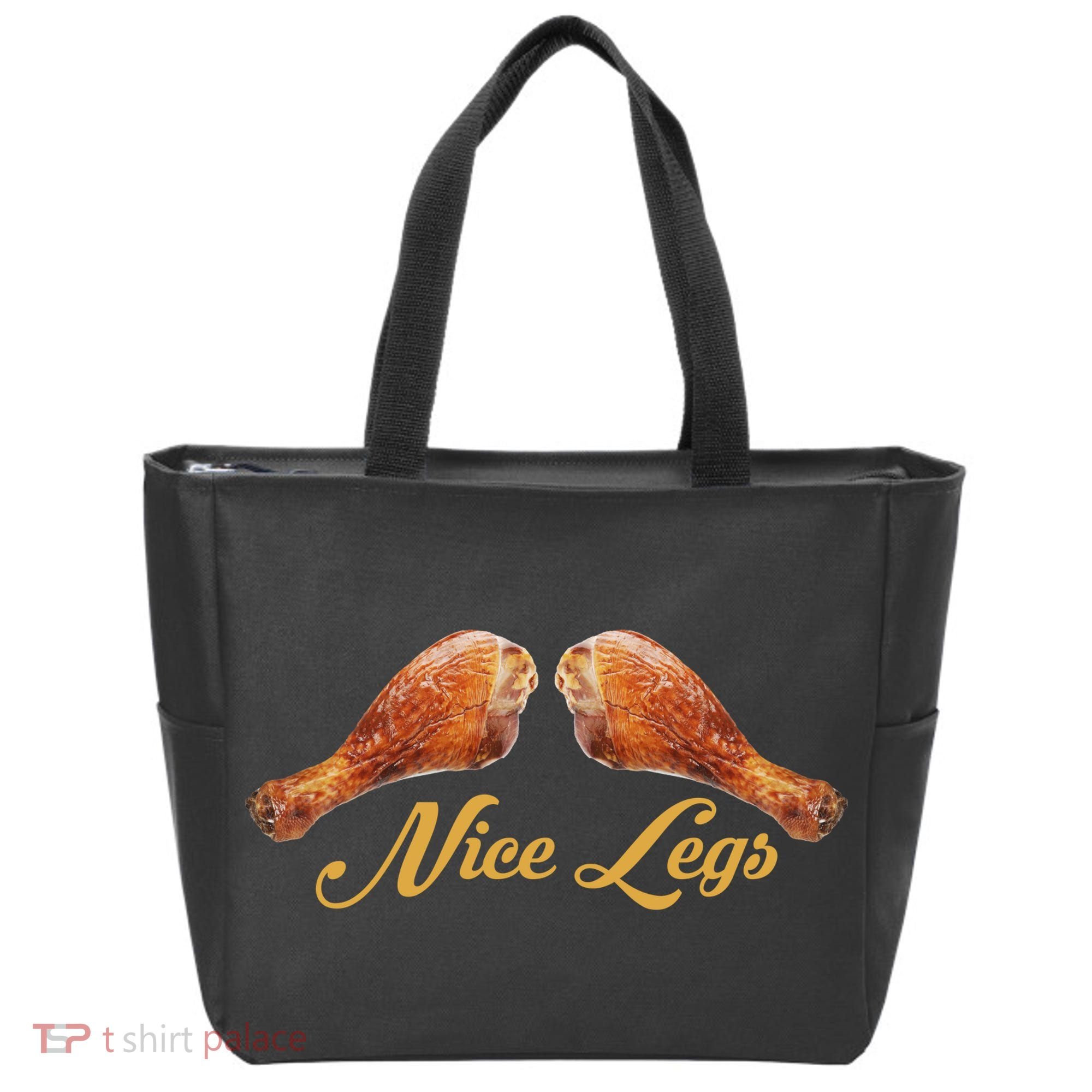 Nice Legs Funny Thanksgiving Turkey Tote Bag