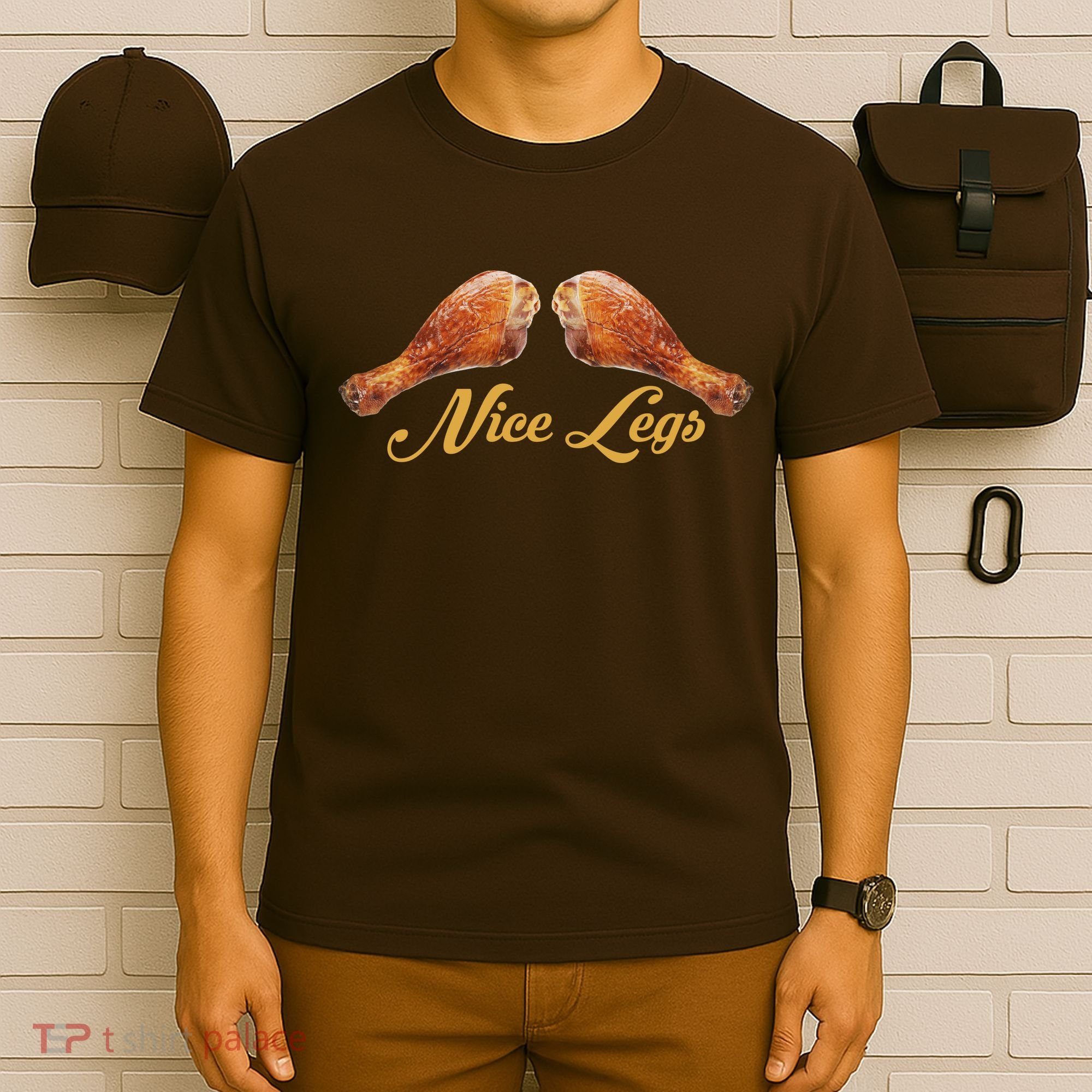 Nice Legs Funny Thanksgiving Turkey T-Shirt