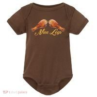 Nice Legs Funny Thanksgiving Turkey Baby Bodysuit thumb 0
