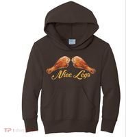 Nice Legs Funny Thanksgiving Turkey Kids Hoodie thumb 0
