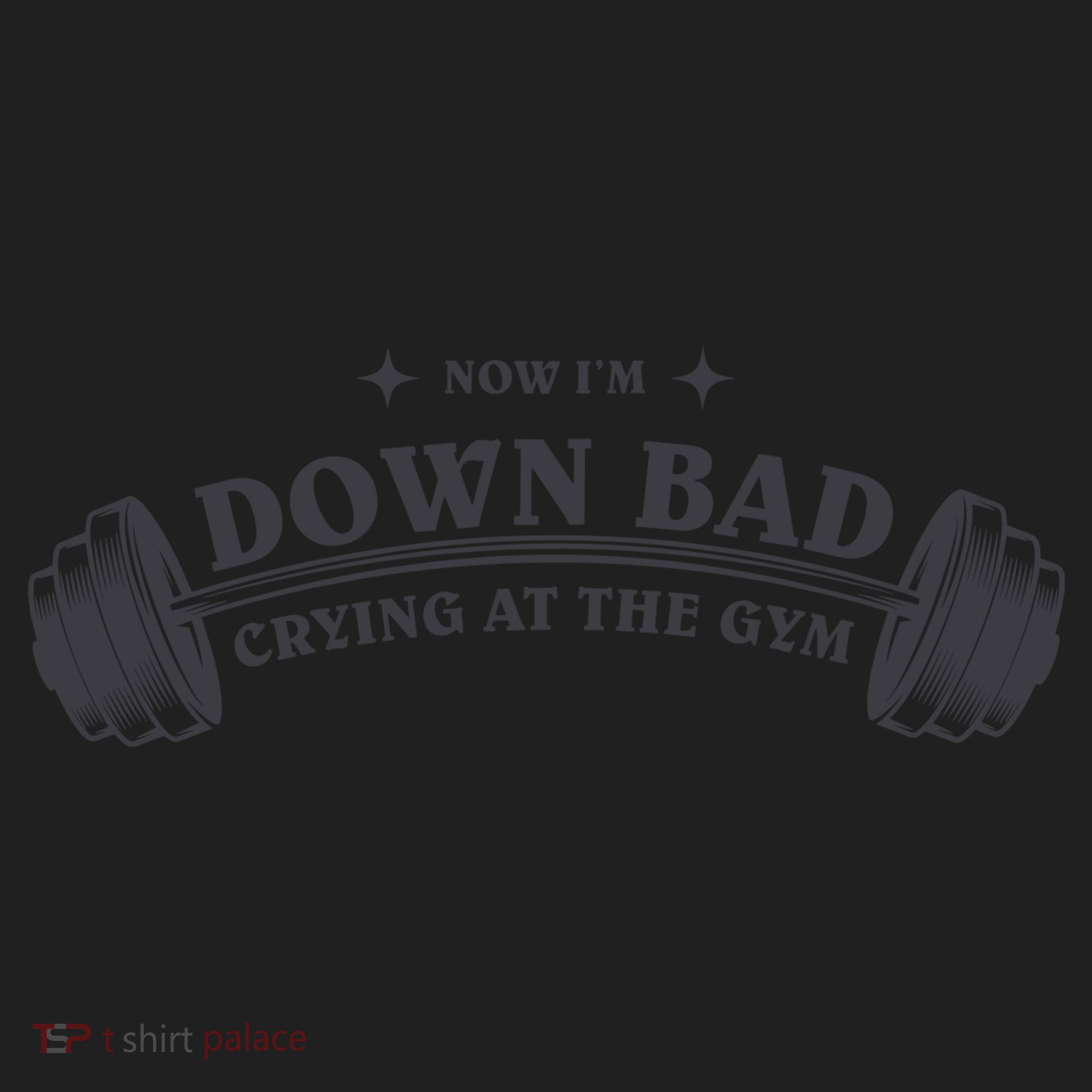Now Im Down Bad Crying At The Gym Ttpd Album Women's Sweatshirt