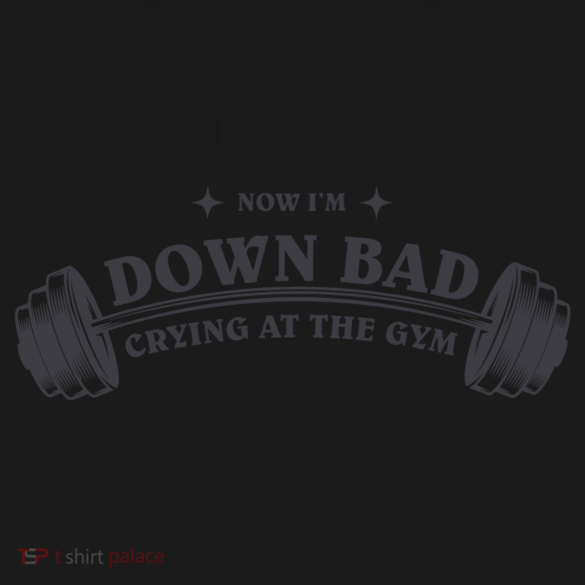 Now Im Down Bad Crying At The Gym Ttpd Album Tote Bag
