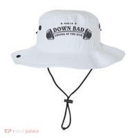 Now Im Down Bad Crying At The Gym Ttpd Album Bucket Hat thumb 0
