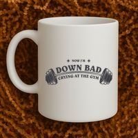 Now Im Down Bad Crying At The Gym Ttpd Album Coffee Mug thumb 2